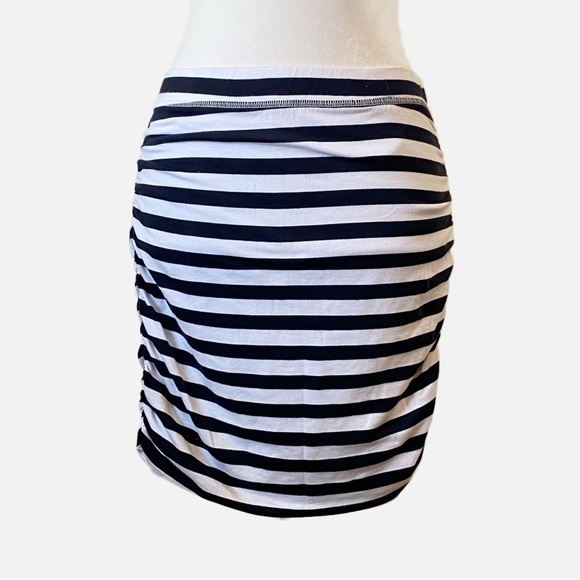 Splendid Black and White Striped Mini Skirt - Picture 12 of 12